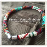 russian symbols necklace CH0405-004