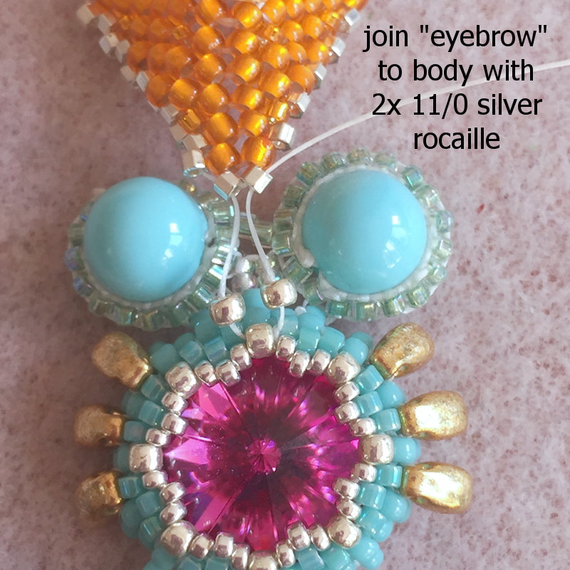 Beaded on sale owl earrings