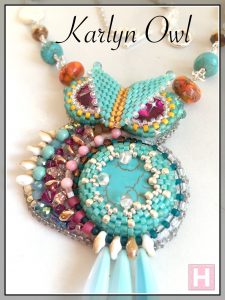 karlyn beaded owl ch0423-000