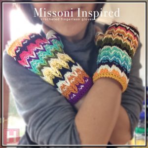Missoni Inspired gloves - CH0441-002