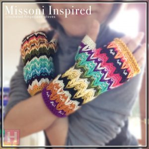 Missoni Inspired gloves - CH0441-003