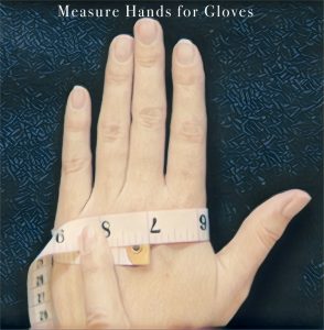 Measure Hands and Gloves Chart