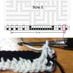 mosaic crochet chart-R3-2