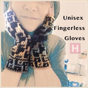 unisex fingerless gloves CH0438-000