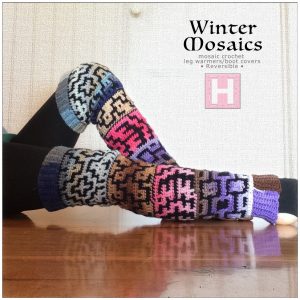 winter mosaic leg warmer CH0444-002