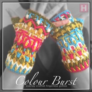 ColourBurst Fingerless Gloves CH0449-000