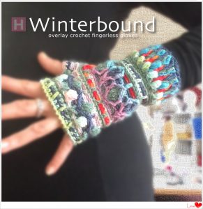 overlay crochet fingerless gloves CH0446-004