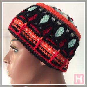 colourful crochet hat CH0452-001