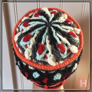 colourful crochet hat CH0452-003