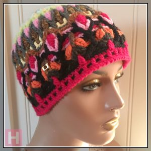 crochet beanie garden CH0453-002