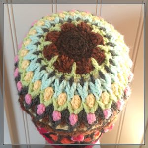 crochet beanie garden CH0453-005