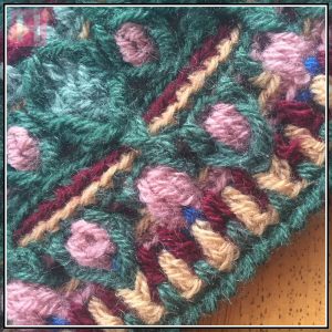overlay crochet beanie BountifulForest CH0456-004