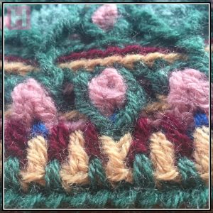 overlay crochet beanie BountifulForest CH0456-005