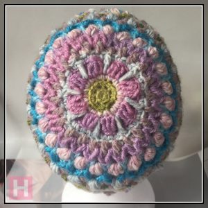 overlay crochet beanie - CH0455-003