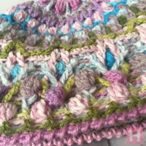 overlay crochet beanie - CH0455-006