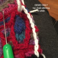 Neaten Crochet Side Edges; How To