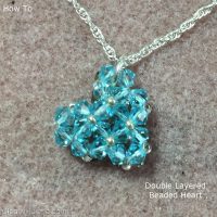 z. Beaded Heart - how to