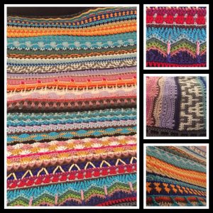 z. Crochet Afghan Blanket QS #4 - CH0506