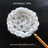 z. Invisible Join - Crochet Needle Join - How To