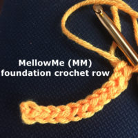 z. Foundation Row: MellowMe CastOn - my favourite way to start crochet