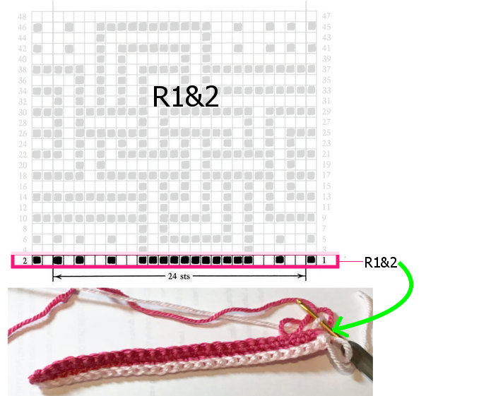 Mosaic Crochet, How To ・ClearlyHelena