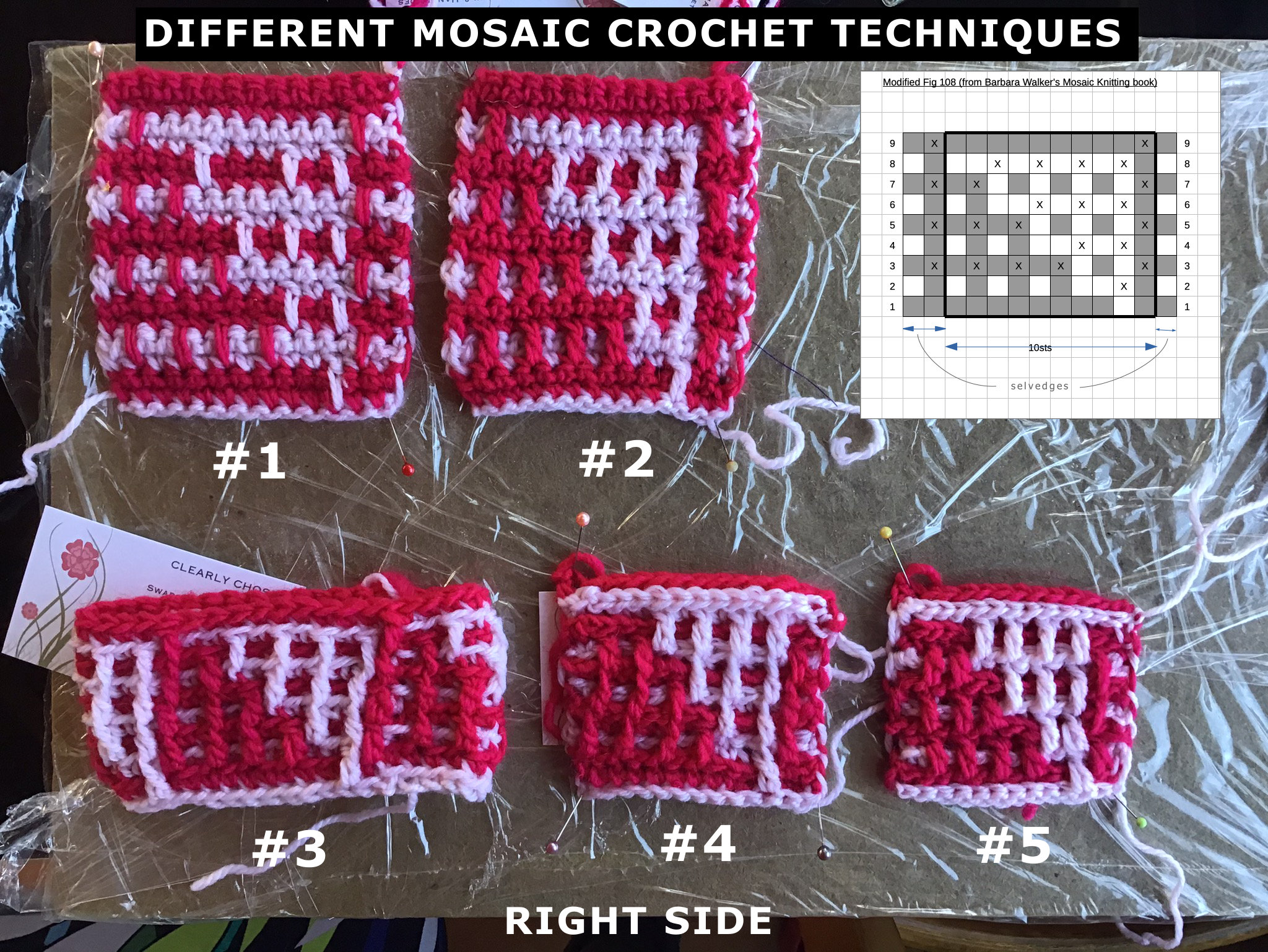 Mosaic Crochet Chart