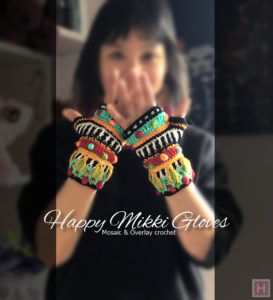 z. Happy Mikki Gloves and Wrist Warmer