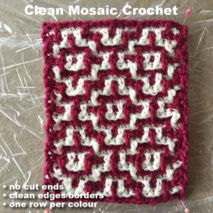 Mosaic Crochet, How To ・ClearlyHelena